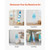 Vertical Surfboard Stand, Wooden Surfboard Rack for Storage and Display, Adjustable & Freestanding  E415-JBCLBZJLDSSXOVCOH001V0