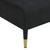  Chaise Longue Black Velvet A949-352811