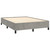  Bed Frame without Mattress Light Gray 53.9"x74.8" Full Velvet A949-347354