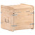  Chest 15.7"x15.7"x15.7" Solid Acacia Wood A949-289648