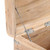  Chest 15.7"x15.7"x15.7" Solid Acacia Wood A949-289648