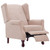  Recliner Cream Fabric A949-282292
