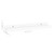  Wall Shelves 4 pcs White 15.7"x3.5"x1.2 A949-326660