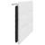  Headboard Cushion "Zadar" White and Black 53.9" Faux Leather A949-374858