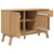  Sideboard OLDEN Brown 44.9"x16.9"x28.9" Solid Wood Pine A949-358606