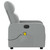  Massage Recliner Chair Light Gray Fabric A949-374206