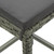  Bar Stools with Cushions 6 pcs Gray Poly Rattan A949-313450