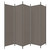  5-Panel Room Divider Anthracite 98.4"x78.7" Fabric A949-350188