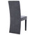  Dining Chairs 4 pcs Gray Faux Suede Leather A949-249203