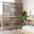  Room Divider 3 Panels Gray Poly Rattan A949-365390
