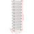  Interlocking Shoe Organizer with 10 Compartments White A949-244919