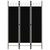  3-Panel Room Divider Black 47.2"x70.9 A949-320702