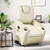  Electric Stand up Massage Recliner Chair Cream Faux Leather A949-3205998