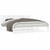  Metal Bed Frame without Mattress with Headboard White 76"x79.9 A949-374296