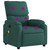  Massage Recliner Chair Dark Green Fabric A949-373428