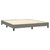  Box Spring Bed Frame Dark Gray King Fabric (US Only) A949-3120561