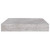  Floating Wall Shelves 2 pcs Concrete Gray 9.1"x9.3"x1.5" MDF A949-326589