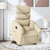  Electric Stand up Recliner Chair Cream Fabric A949-3205838