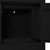 Office Cabinet Black 35.4"x15.7"x40.2" Steel A949-336407
