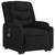  Electric Stand up Massage Recliner Chair Black Fabric A949-3206902