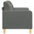 2-Seater Sofa Dark Gray 47.2" Fabric A949-359084