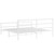  Metal Bed Frame without Mattress with FootboardWhite 76"x79.9 A949-355438