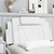  Headboard Cushion "Viana" White 39.4" Faux Leather A949-374775