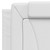  Headboard Cushion "Viana" White 39.4" Faux Leather A949-374775