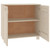  Sideboard HAMAR Honey Brown 33.5"x13.8"x31.5" Solid Wood Pine A949-340492