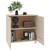  Sideboard HAMAR Honey Brown 33.5"x13.8"x31.5" Solid Wood Pine A949-340492