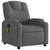  Massage Recliner Chair Dark Grey Fabric A949-3205969