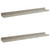  Wall Shelves 2 pcs Concrete Gray 23.6"x3.5"x1.2 A949-326700
