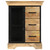  Sideboard 23.6"x11.8"x29.5" Solid Mango Wood A949-247580