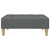  Footstool Dark Gray 30.3"x21.7"x12.2" Fabric A949-4007390
