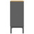  Chest of Drawers FLORO Gray Solid Wood Pine A949-374010