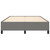  Bed Frame without Mattress Dark Gray 59.8"x79.9" Queen Fabric A949-347108