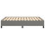  Bed Frame without Mattress Dark Gray 59.8"x79.9" Queen Fabric A949-347108