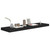  Floating Wall Shelves 4 pcs Black 35.4"x9.3"x1.5" MDF A949-323840