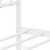  Metal Bed Frame without Mattress with Footboard White 76"x79.9 A949-374412