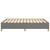  Bed Frame without Mattress Dark Gray 53.9"x74.8" Full Fabric A949-347204