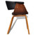  Dining Chair Bent Wood and Faux Leather A949-241058