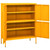  Storage Cabinet Mustard Yellow 31.5"x13.8"x40" Steel A949-336137