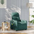  Massage Recliner Chair Dark Green Fabric A949-374212