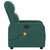  Massage Recliner Chair Dark Green Fabric A949-374212