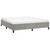  Bed Frame without Mattress Light Gray 76"x79.9" King Velvet A949-347360
