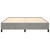  Bed Frame without Mattress Light Gray 76"x79.9" King Velvet A949-347360