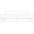  Metal Bed Frame without Mattress with Footboard White 76"x79.9 A949-376299