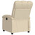  Massage Recliner Chair Cream Fabric A949-371748
