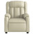  Massage Recliner Chair Cream Faux Leather A949-3206241