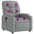  Massage Recliner Chair Light Grey Fabric A949-3206032